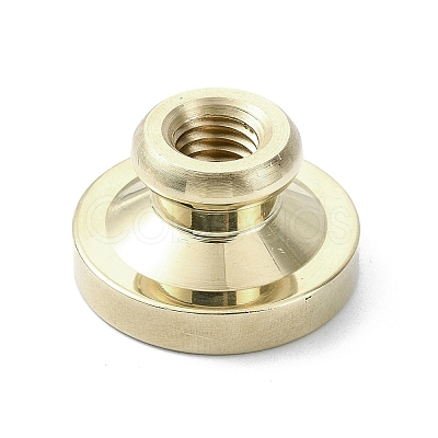 Happy Birthday Wax Seal Brass Stamp Heads AJEW-M038-01J-G-1