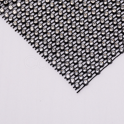 Plastic Elasticity Rhinestone Net KY-WH0020-86E-1