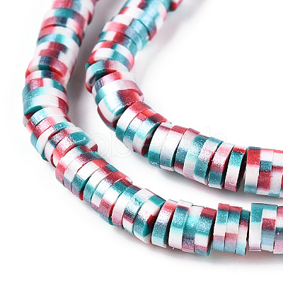 Handmade Polymer Clay Beads Strands CLAY-ZX007-09A-11-1