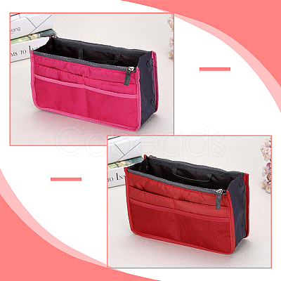 2Pcs 2 Colors Purse Multifunctional Organizer Insert FIND-WR0010-69B-1