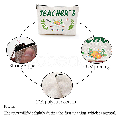 Polycotton Canvas Stroage Bags ABAG-WH0029-061-1