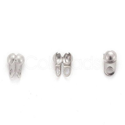 Tarnish Resistant 304 Stainless Steel Bead Tips LS-X-STAS-R063-20-1