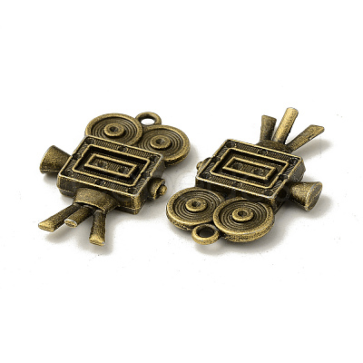 Tibetan Style Alloy Pendants TIBEP-L019-01AB-1