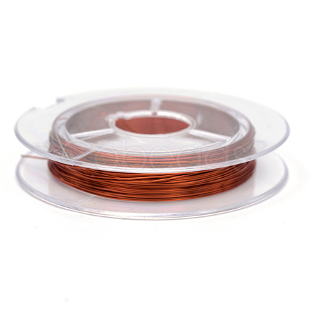 Round Copper Jewelry Wire CWIR-R005-0.3mm-11-1