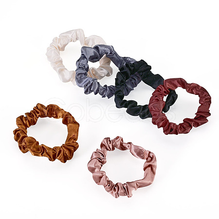 Polyester Hair Accessories OHAR-TADJ0099-02-1