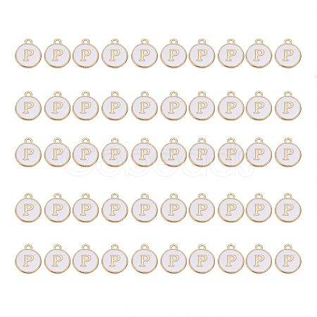 Golden Plated Alloy Charms ENAM-SZ0001-25A-P-1