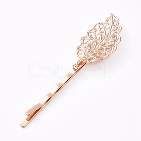 Hair Accessories Iron Hair Bobby Pin Findings IFIN-L035-02KCG-1