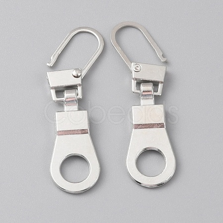 Zinc Alloy Zipper Puller FIND-WH0002-25P-1
