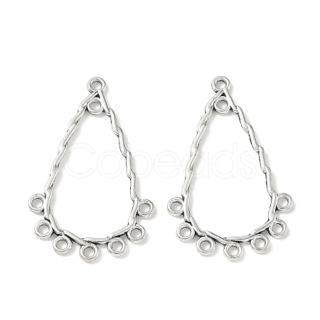 Tibetan Style Alloy Chandelier Components Links AL-CBA612E-01AS-1