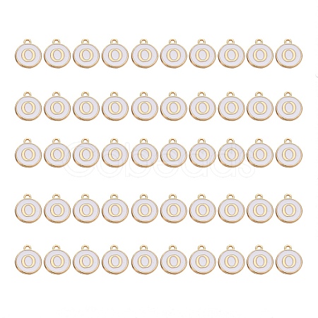 Golden Plated Alloy Charms ENAM-SZ0001-25A-O-1
