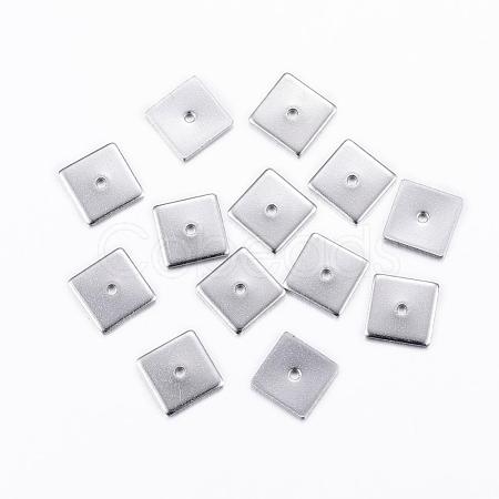 Tarnish Resistant 304 Stainless Steel Spacers Beads X-STAS-P163-11P-1
