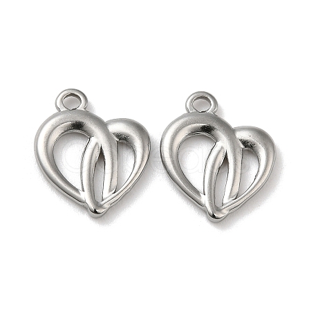 Non-Tarnish 304 Stainless Steel Charms STAS-G322-01P-1