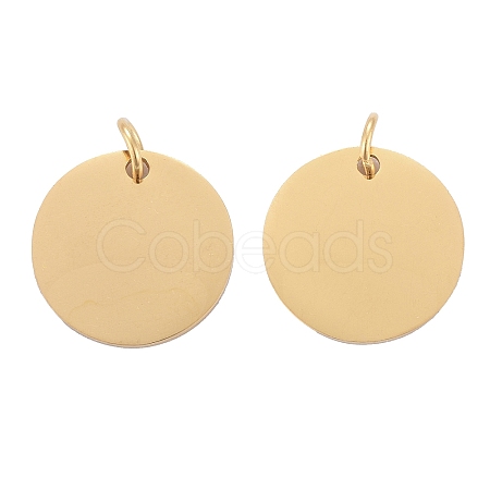 Ion Plating(IP) 304 Stainless Steel Pendants STAS-I311-32F-G-1