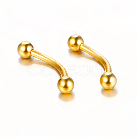 304 Stainless Steel Eyebrow Rings WG689B5-08-1