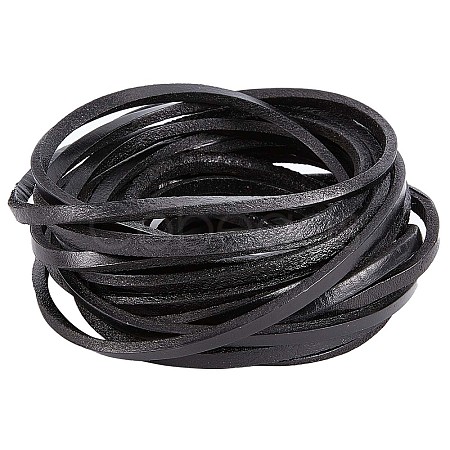 Flat Cowhide Leather Cord WL-GF0001-09D-01-1
