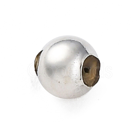 925 Sterling Silver Beads STER-D301-06S-1
