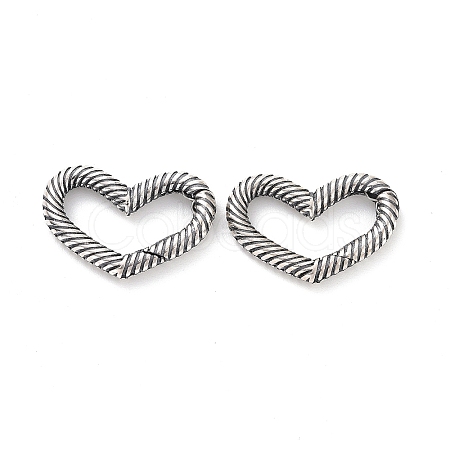 925 Sterling Silver Spring Gate Rings STER-D036-04AS-1