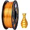 Plastic Cord, 3D Printer Filament, Gold, 1.75mm, about 340m/roll