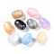 Resin European Beads, Large Hole Beads, Imitation Cat Eye, Barrel, Mixed Color, 16x12mm, Hole: 5.2mm