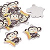 Alloy Enamel Pendants EA5857Y-8-1