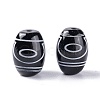 Tibetan Style dZi Beads TDZI-Z001-48-2
