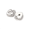 Brass Micro Pave Cubic Zirconia Pendants ZIRC-L105-05C-P-2