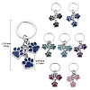 Alloy Enamel Keychain KEYC-YW00110-01-3
