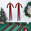 Polyester Bowknot Pendant Decorations FIND-ME0002-74B-4