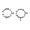 304 Stainless Steel Spring Ring Clasps STAS-B095-05I-P-1