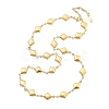304 Stainless Steel Link Chain Necklaces NJEW-U023-04G-G-4