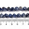Natural Blue Spot Jasper Beads Strands G-A257-A15-01-5