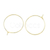SHEGRACE Brass Hoop Earring Findings XGRPCH280-218G-1