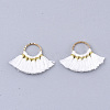 Polycotton(Polyester Cotton) Tassel Pendants Decorations FIND-S302-11O-2