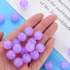 Imitation Jelly Acrylic Beads MACR-S373-11-E04-6