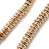 Electroplated Synthetic Non-magnetic Hematite Beads Strands G-M095-C01-02KCG-1