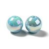 UV Plating Rainbow Iridescent Acrylic Beads X-PACR-D070-01I-2