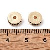 Brass Micro Pave Cubic Zirconia Beads KK-R216-15KCG-03-3