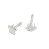 Star Brass Head Pins KK-U051-02P-02-3