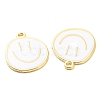 Alloy Enamel Pendants ENAM-D051-18G-4