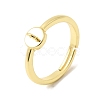 Brass Adjustable Finger Ring Setting KK-P343-02G-1