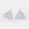 Tibetan Style Alloy Pendants TIBEP-19367-AS-NR-1
