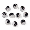 Luminous Transparent Acrylic Beads X-LACR-T001-01-1