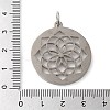 Non-Tarnish 304 Stainless Steel Pendants STAS-C086-05D-P-3
