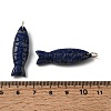 Natural Dyed Lapis Lazuli Carved Pendants G-G314-01G-05-3