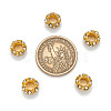 Alloy Rhinestone European Beads LS-X-CPDL-H997-3-3