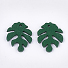 Painted Poplar Wood Pendants WOOD-T021-11F-2