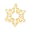 Alloy Open Back Bezel Pendants PALLOY-E564-42G-1