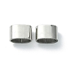Non-Tarnish 201 Stainless Steel Slide Charms/Slider Beads STAS-C016-02P-1-1