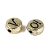 Plating Acrylic Beads PACR-Q010-03AG-3