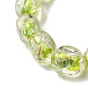 Handmade Foil Lampwork Beads Strands FOIL-C002-01H-3
